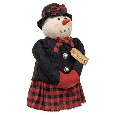 Holly Snowwoman Doll - The Fox Decor